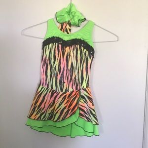 Figure skating dress